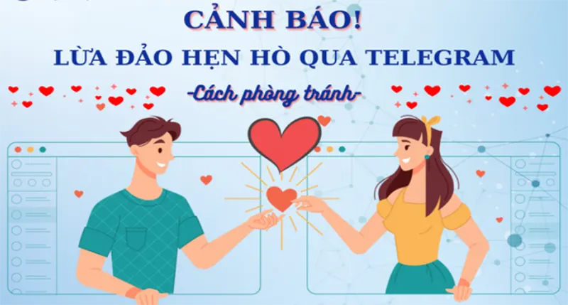 lừa đảo hẹn hò qua telegram