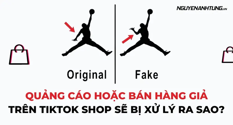 Logo chính hãng và giả mạo trên Tik tok