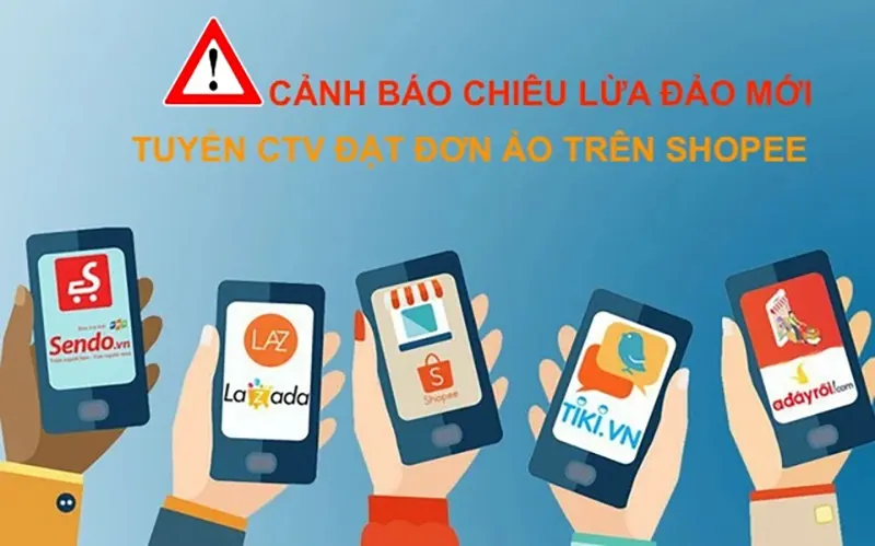 Lừa đảo bằng cách tuyển dụng nhân sự cho các sàn thương mại