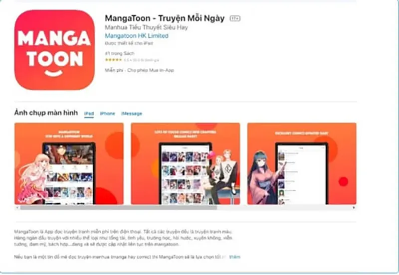 Mangatoon một app viết truyện ngắn kiếm tiền online uy tín