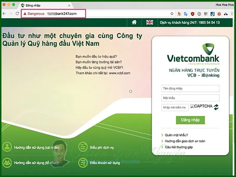 Website giả mạo